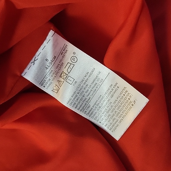 Banana Republic, Red Pleated Maxi Skirt - Picture 3 of 9